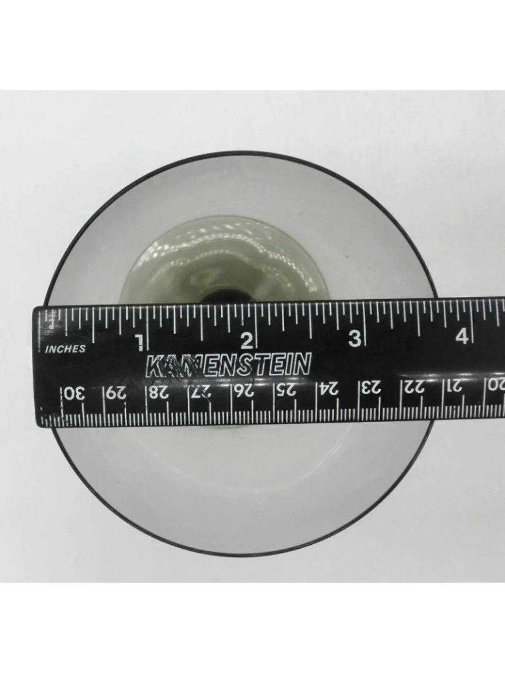 Hand Blown Mexican Crystal Smoky Olive Green Water Goblets Set of 4 UNKUNK180